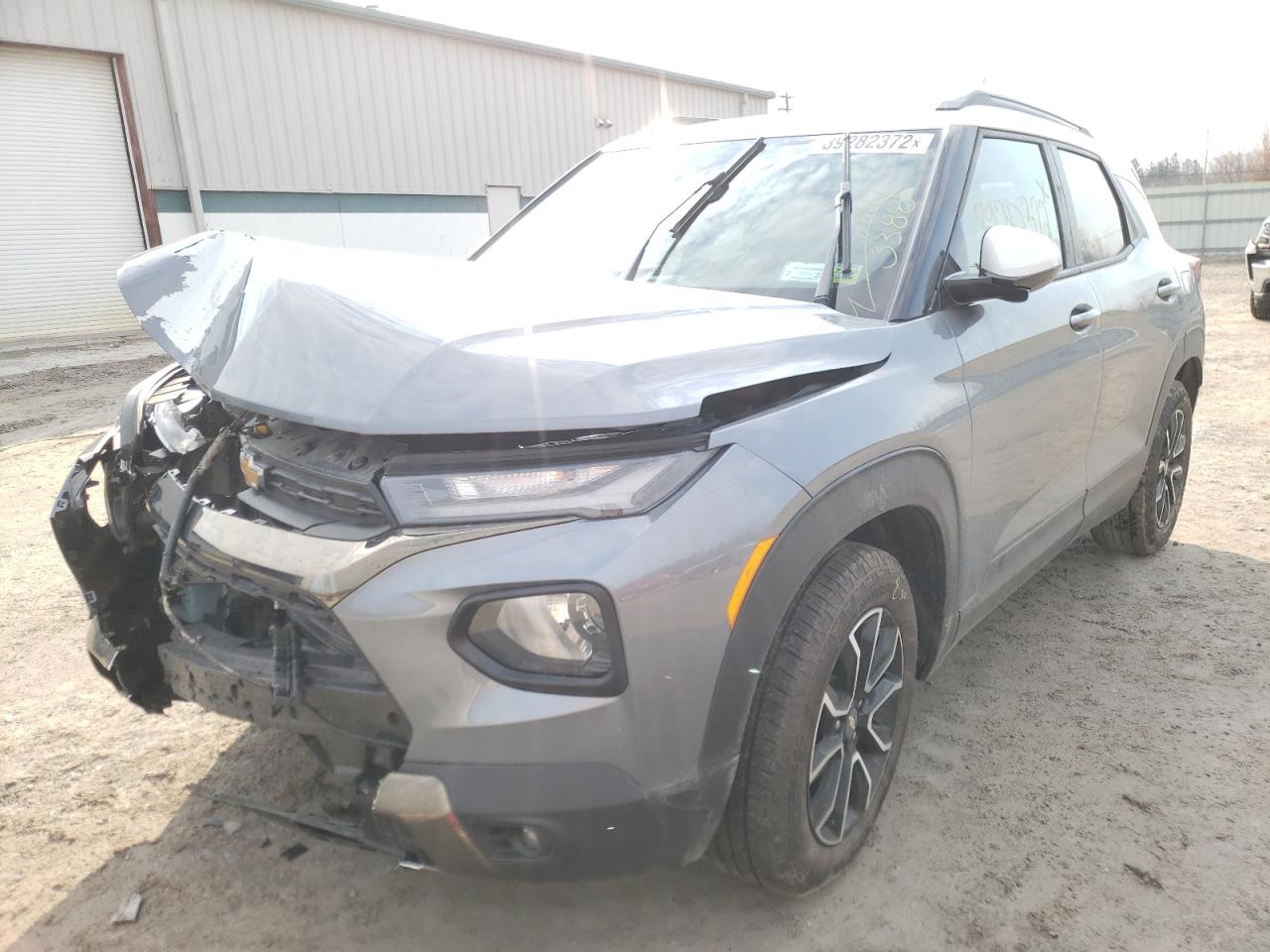 Photo 2 from auction – 2022 CHEVROLET TRAILBLAZE with VIN KL79MVSL3NB076398