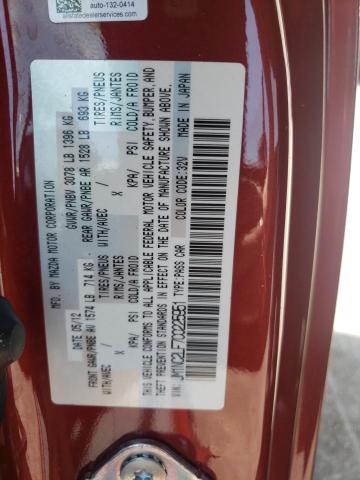 Photo 10 from auction – 2012 MAZDA MX-5 MIATA with VIN JM1NC2LF7C0225951