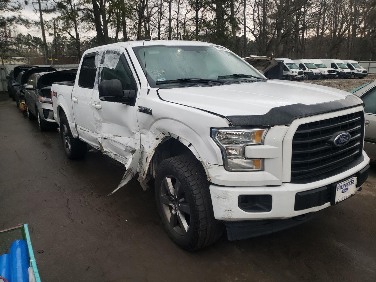 FORD F150 SUPER 2017 with VIN 1FTEW1EF1HKC51116 - Photo from auction