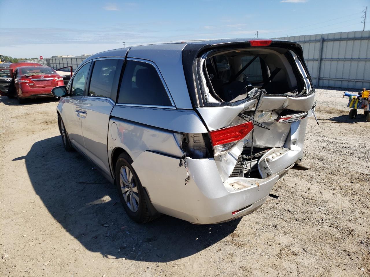 Photo 3 from auction – 2014 HONDA ODYSSEY EX with VIN 5FNRL5H42EB019340