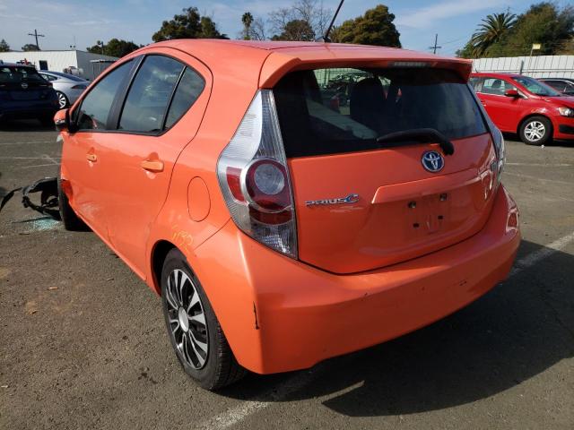 Photo 3 from auction – 2012 TOYOTA PRIUS C with VIN JTDKDTB35C1004453