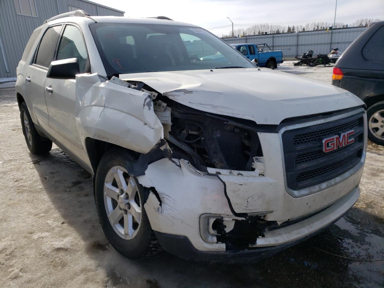 GMC ACADIA SLE 2014 with VIN 1GKKRNED9EJ225255 - Photo from auction