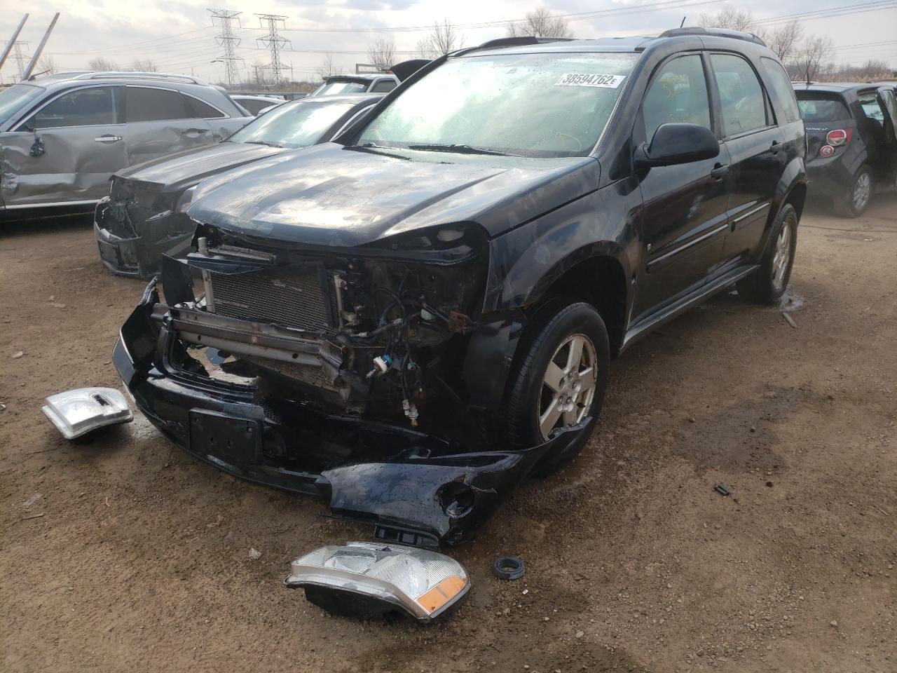 Photo 2 from auction – 2007 CHEVROLET EQUINOX LS with VIN 2CNDL13FX76084095