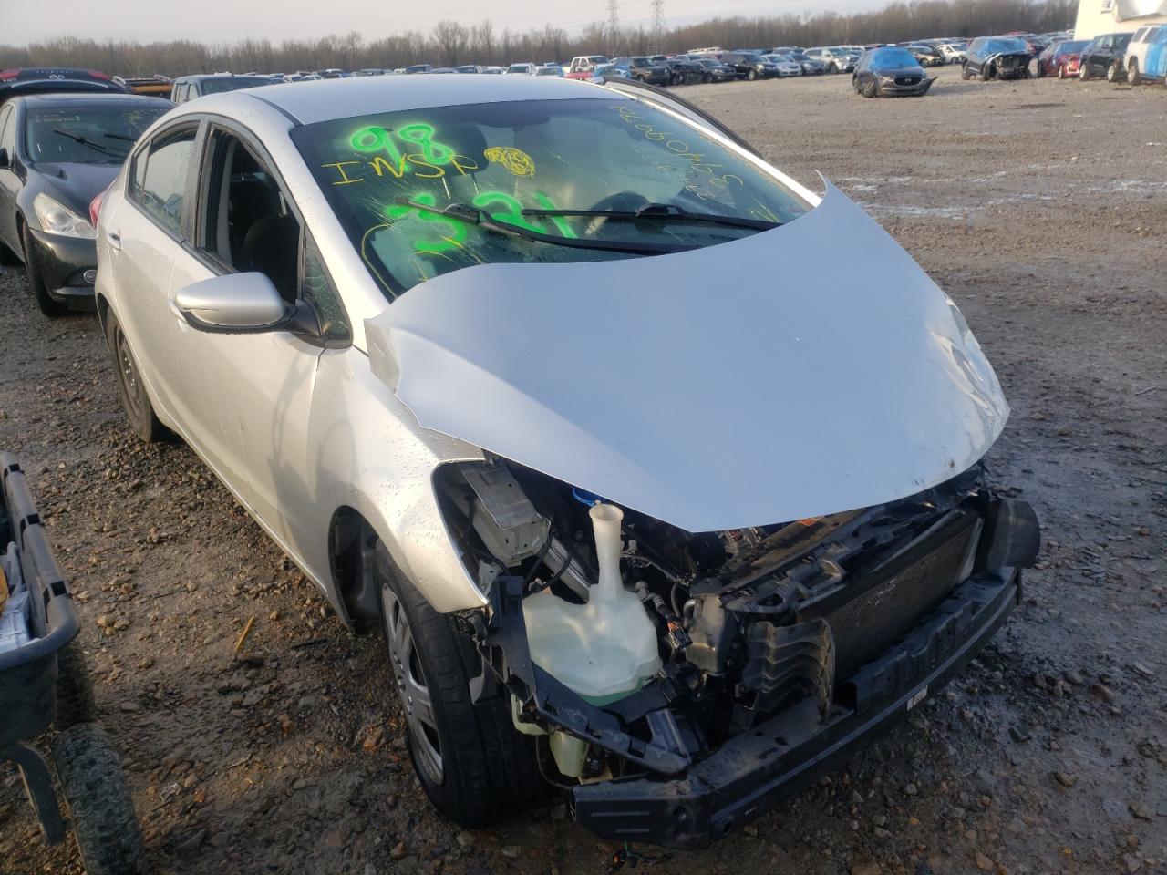 KIA FORTE LX 2016 with VIN KNAFK4A68G5502585 - Photo from auction