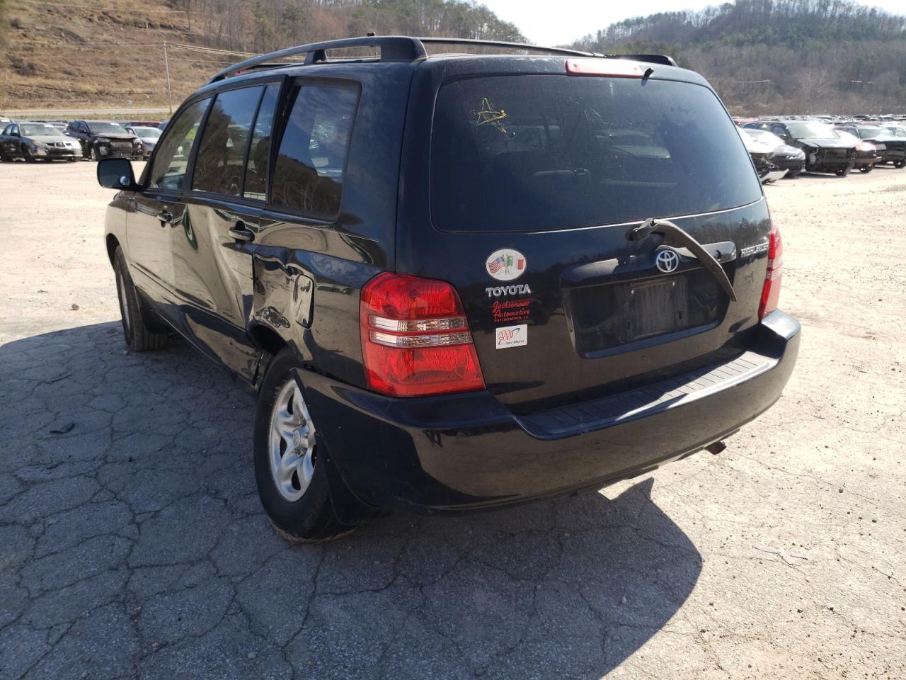 Фото 3 с аукциона – 2003 TOYOTA HIGHLANDER с VIN JTEGD21AX30069221