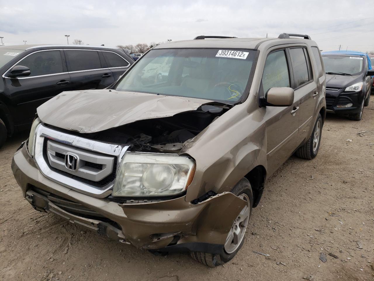 Photo 2 from auction – 2011 HONDA PILOT EXL with VIN 5FNYF4H5XBB003436
