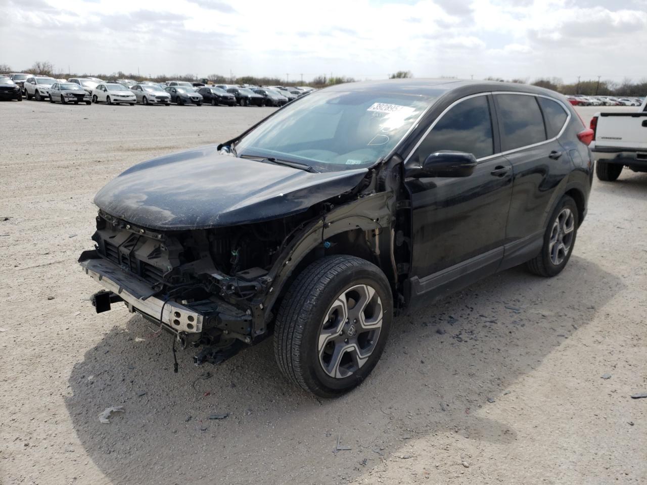 Photo 2 from auction – 2017 HONDA CR-V EX with VIN 7FARW1H53HE017663