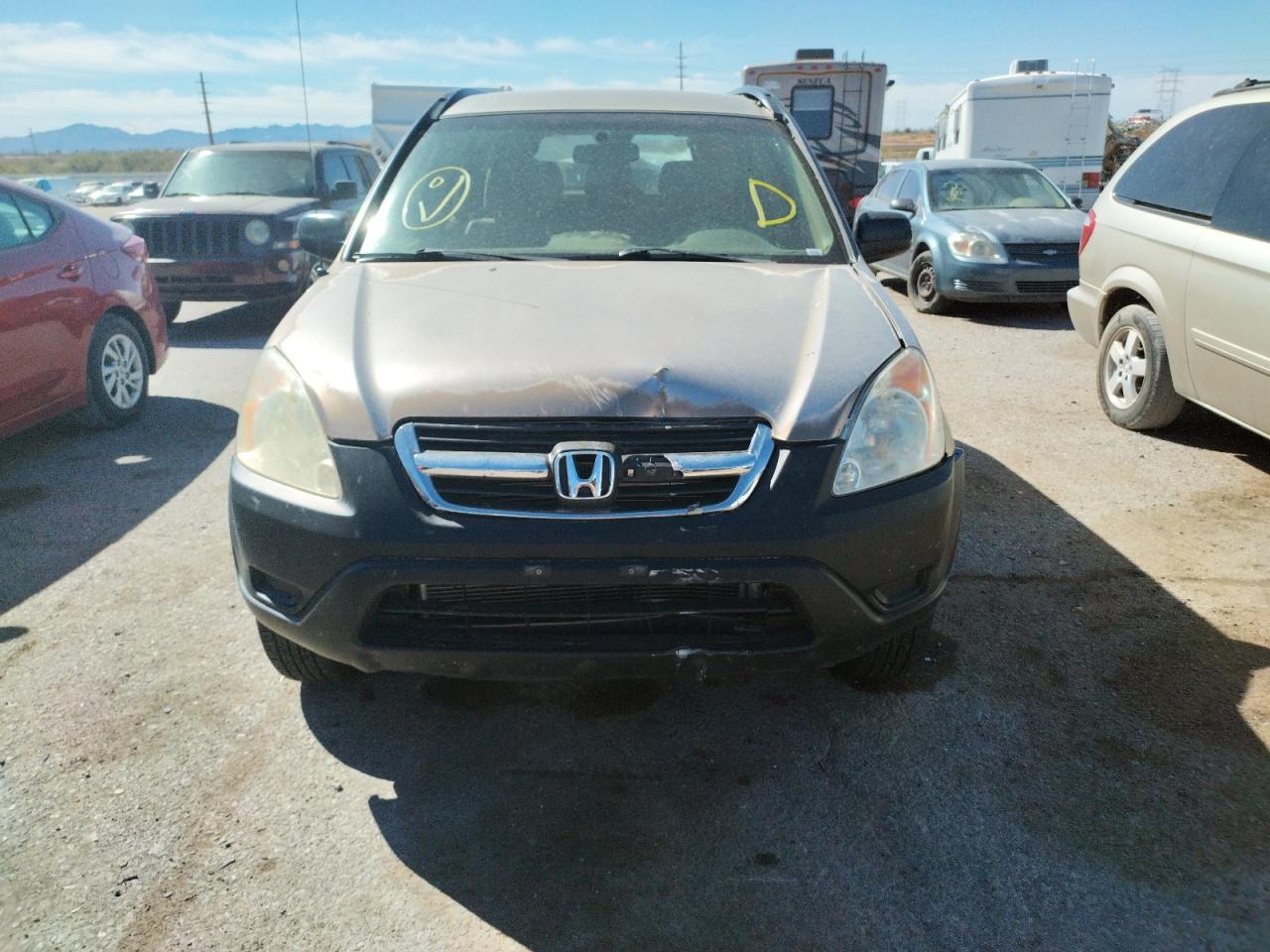 Photo 9 from auction – 2004 HONDA CR-V LX with VIN JHLRD784X4C007539