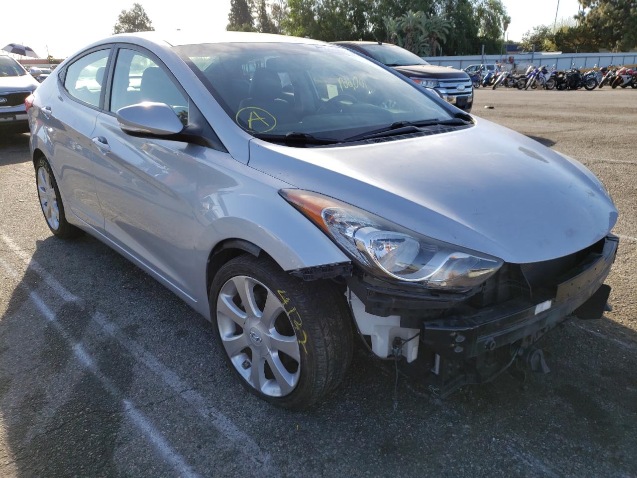 Photo 1 from auction – 2012 HYUNDAI ELANTRA GL with VIN 5NPDH4AE4CH092684