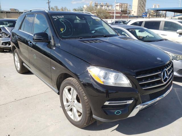 Photo 1 from auction – 2012 MERCEDES-BENZ ML 350 BLU with VIN 4JGDA2EB8CA078976