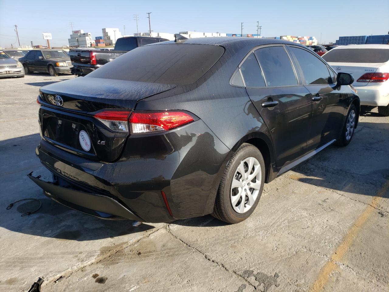 Photo 4 from auction – 2021 TOYOTA COROLLA LE with VIN 5YFEPMAEXMP212273