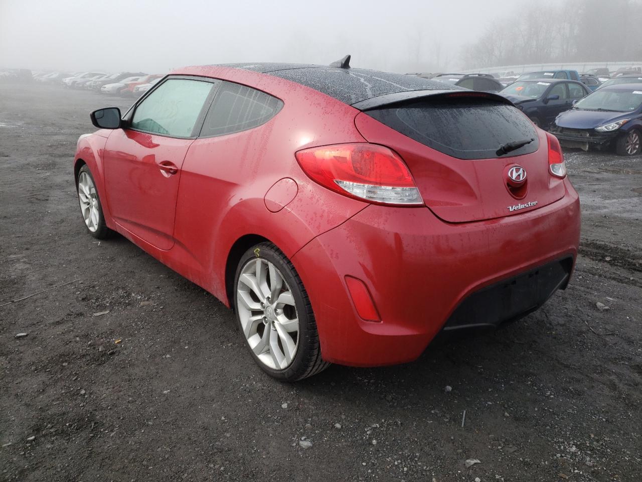 Photo 3 from auction – 2015 HYUNDAI VELOSTER with VIN KMHTC6AD7FU230754