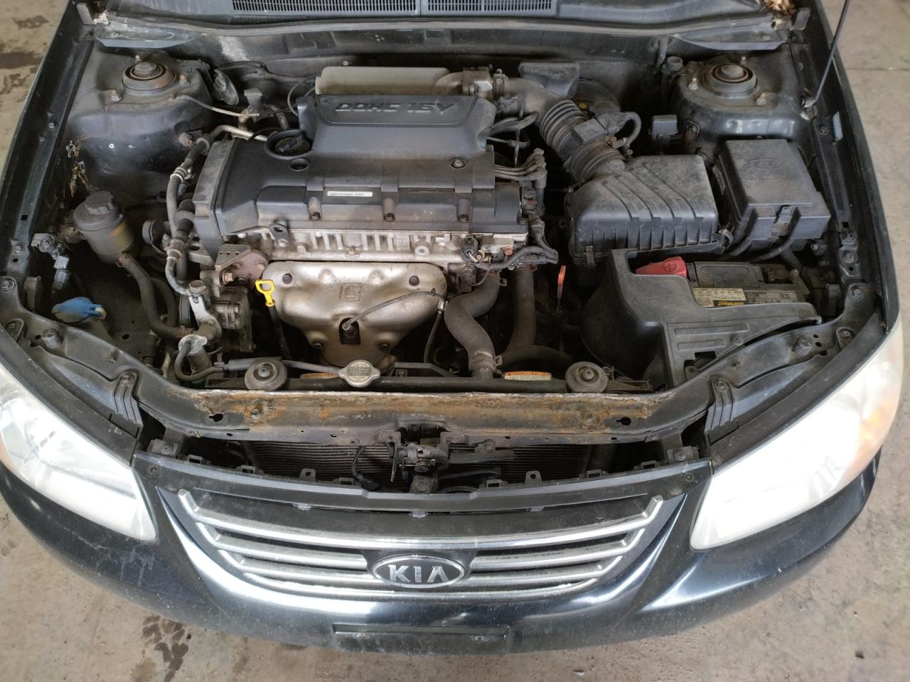 Photo 7 from auction – 2007 KIA SPECTRA EX with VIN KNAFE121975454183
