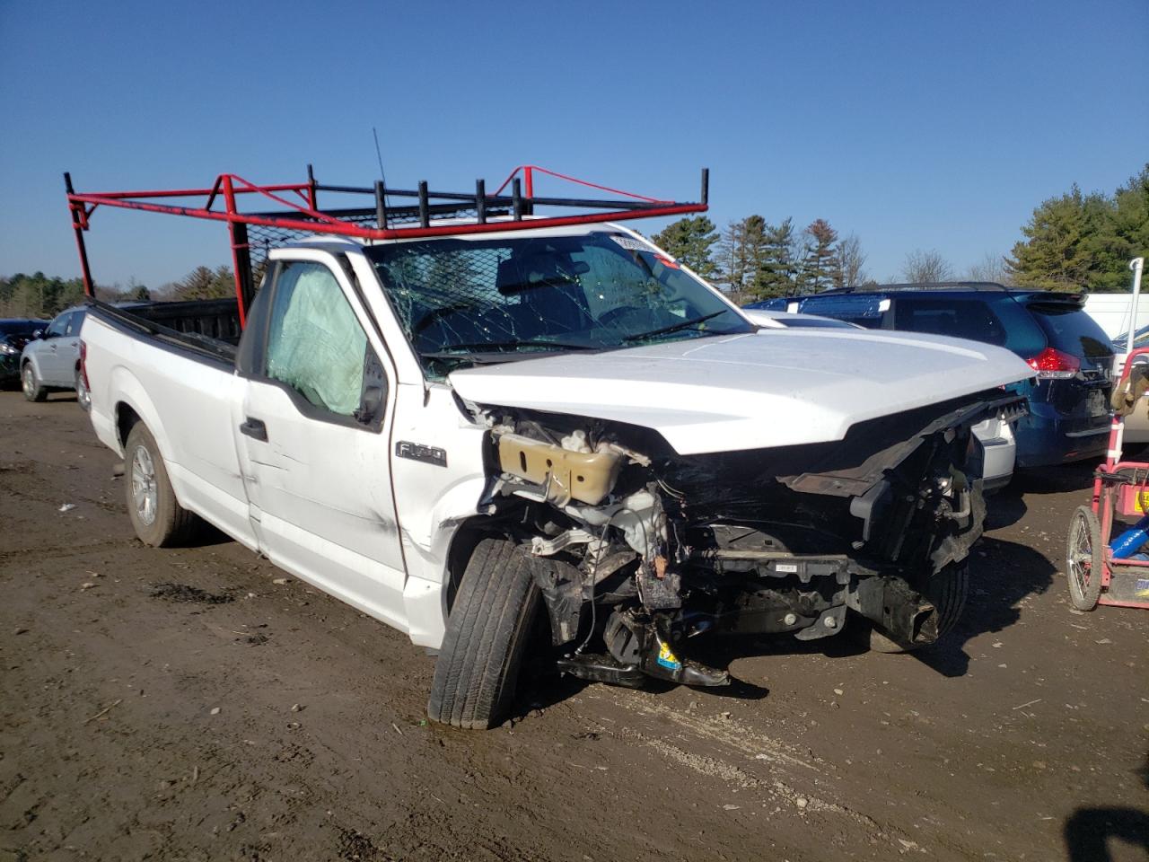 FORD F150 2019 with VIN 1FTMF1C55KKD93014 - Photo from auction
