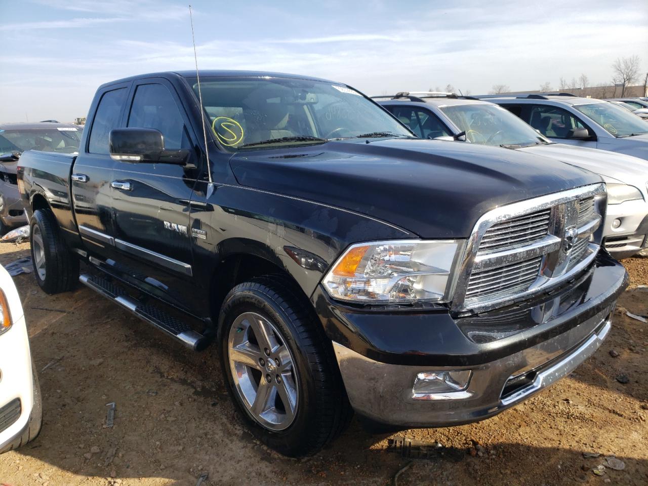 DODGE RAM 1500 2010 with VIN 1D7RV1GT7AS130299 - Photo from auction