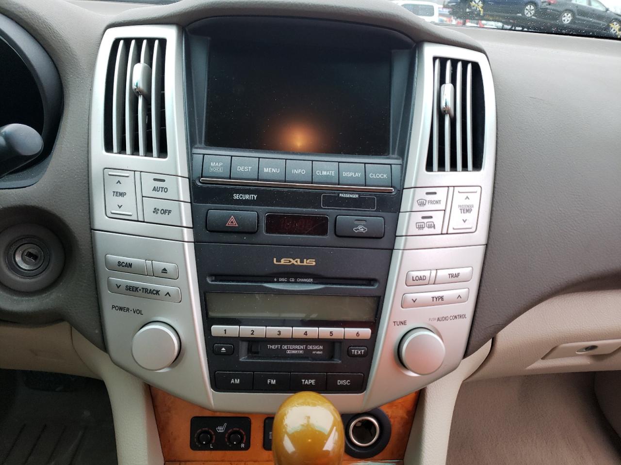 Photo 9 from auction – 2005 LEXUS RX 330 with VIN 2T2HA31U75C068047
