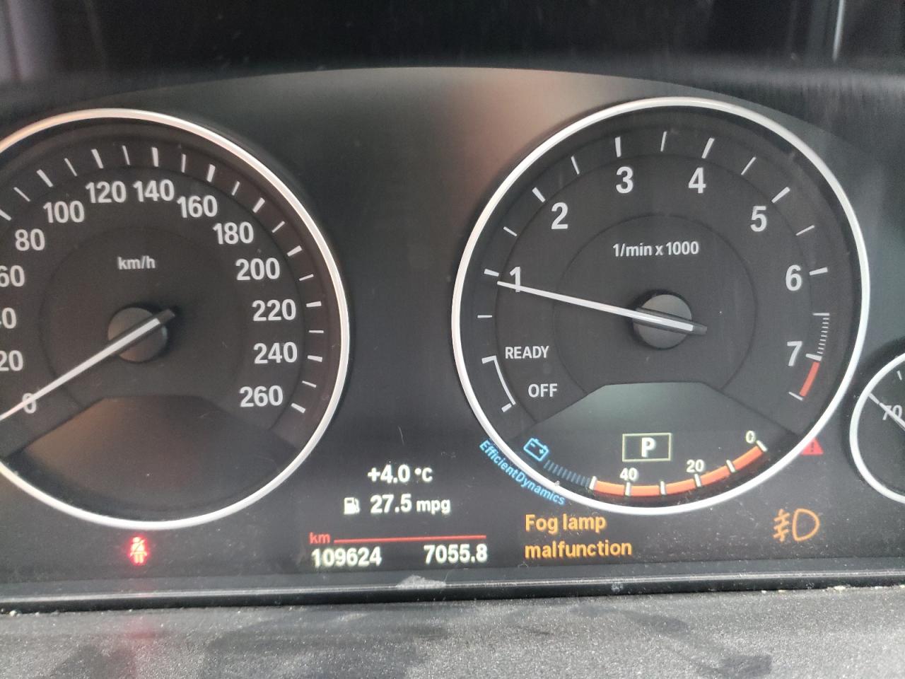 Photo 8 from auction – 2015 BMW 320 I XDRI with VIN WBA3C3G58FNS76779