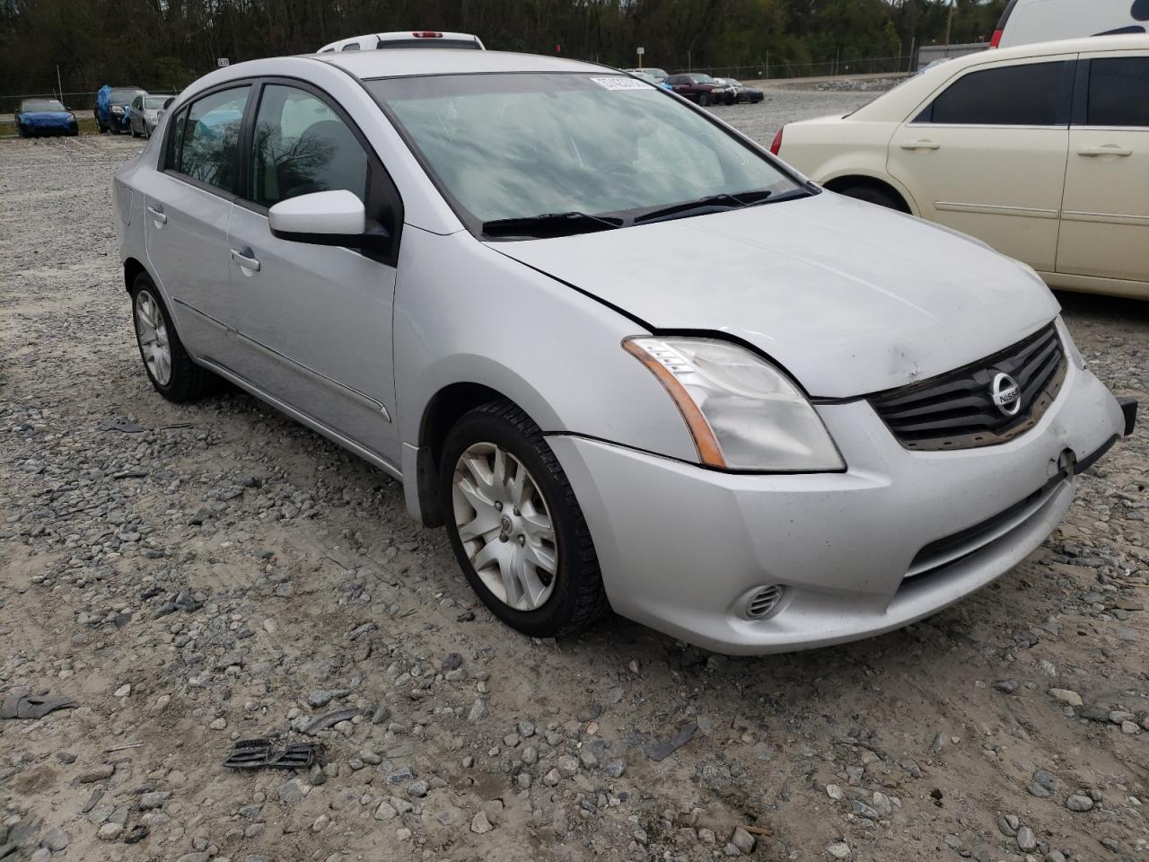 NISSAN SENTRA 2012 with VIN 3N1AB6AP6CL744659 - Photo from auction