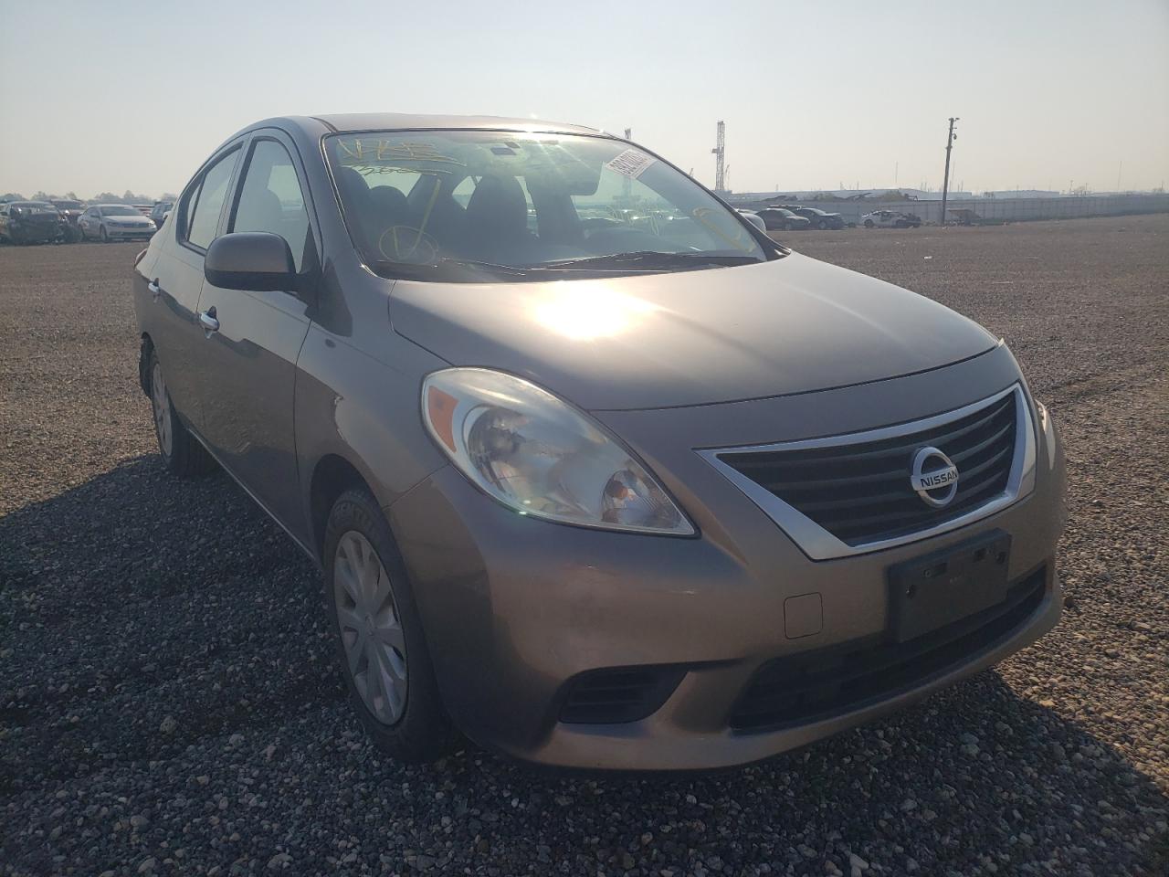 NISSAN VERSA S 2014 with VIN 3N1CN7AP6EK448085 - Photo from auction