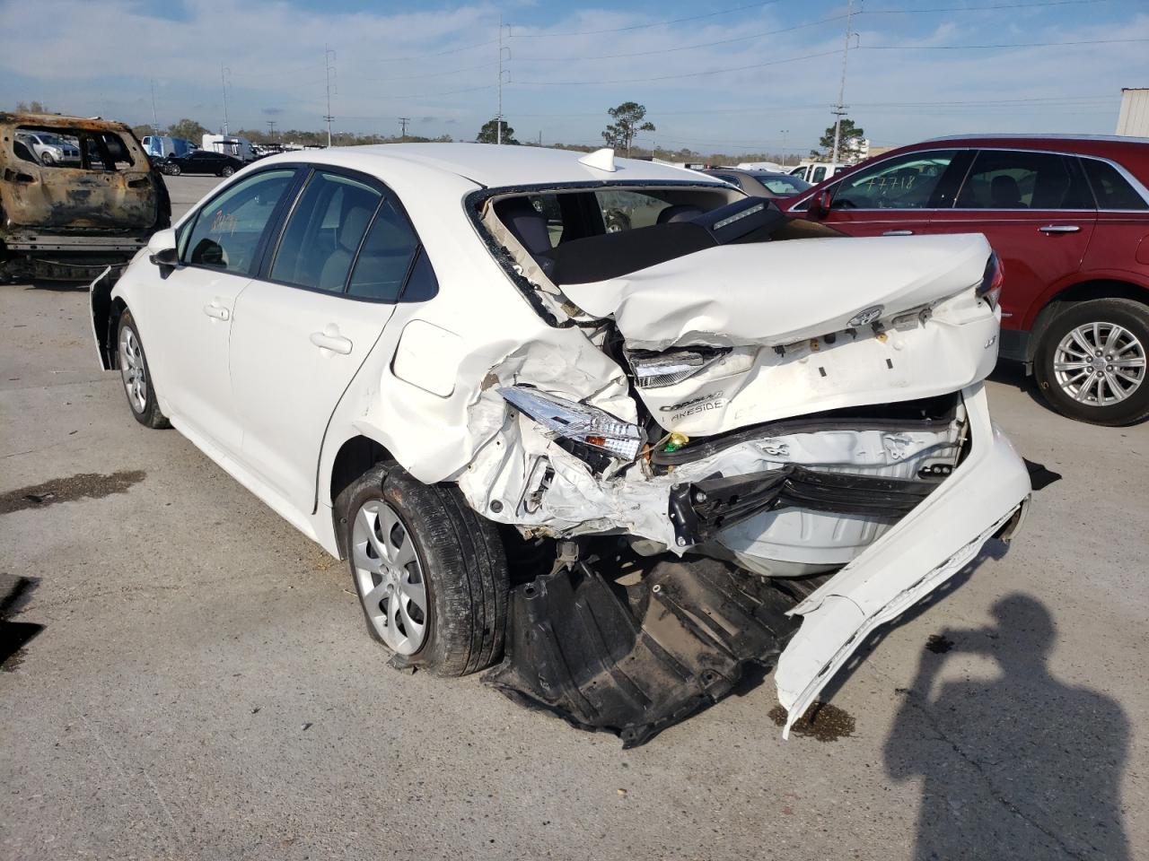 Photo 3 from auction – 2021 TOYOTA COROLLA with VIN JTDEPMAE9MJ135237