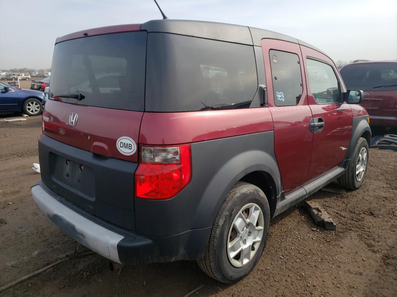 Photo 4 from auction – 2007 HONDA ELEMENT LX with VIN 5J6YH28377L010064