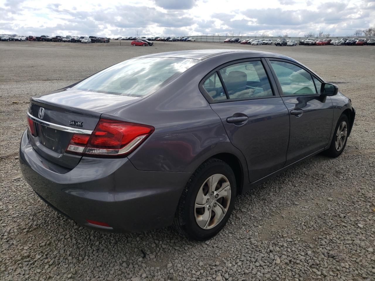 Photo 4 from auction – 2014 HONDA CIVIC LX with VIN 19XFB2F52EE063781