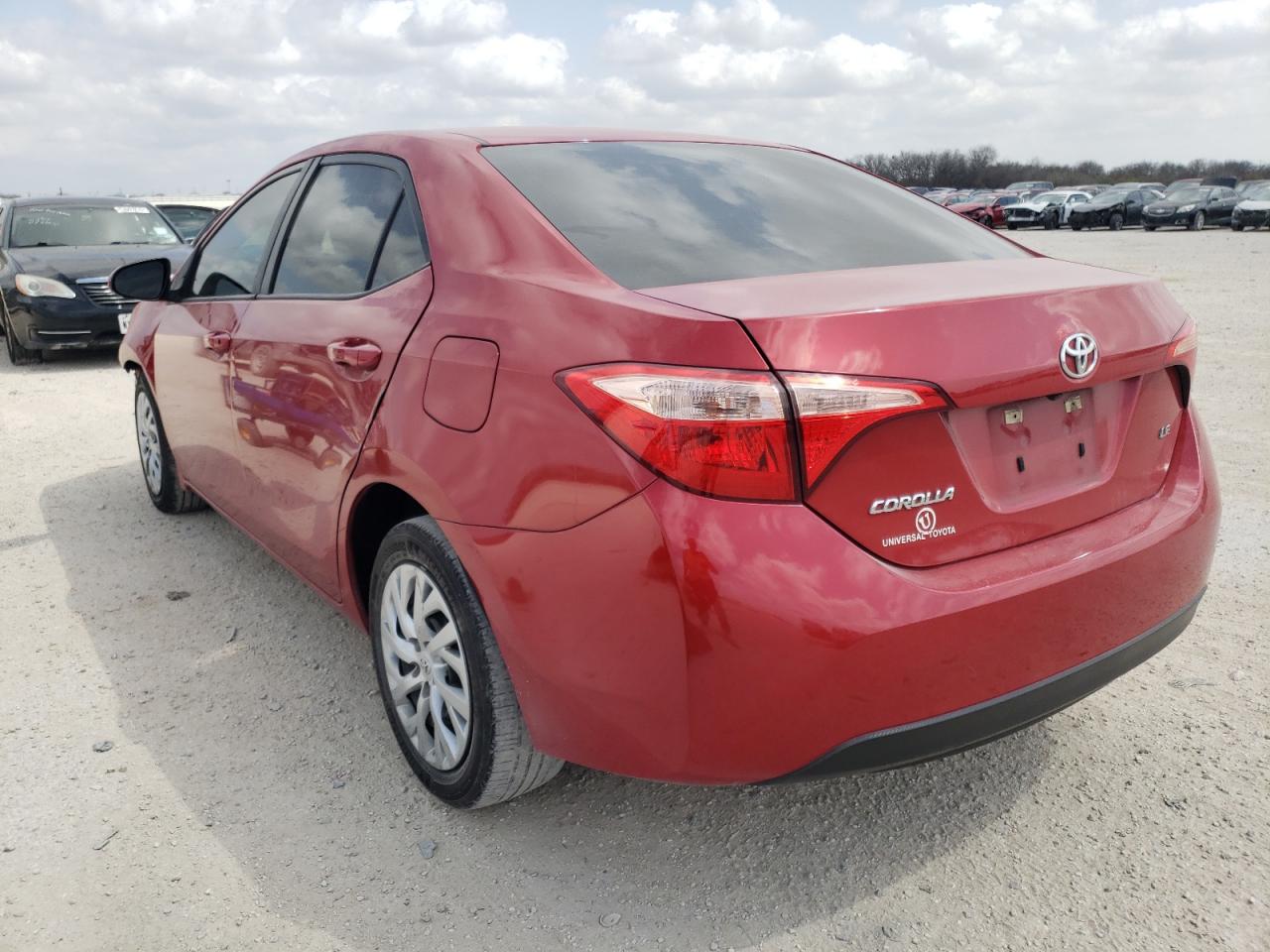 Photo 3 from auction – 2017 TOYOTA COROLLA L with VIN 5YFBURHE6HP596802