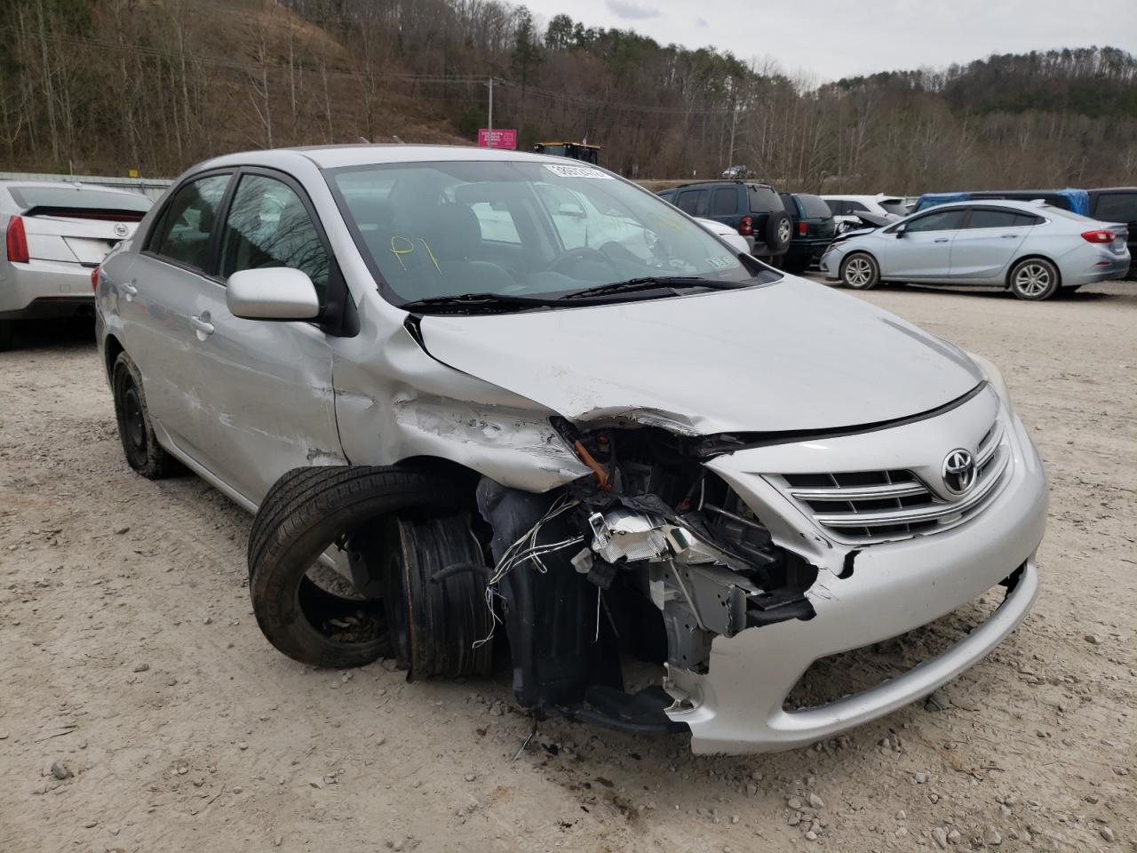 TOYOTA COROLLA BA 2013 with VIN 2T1BU4EE2DC061337 - Photo from auction