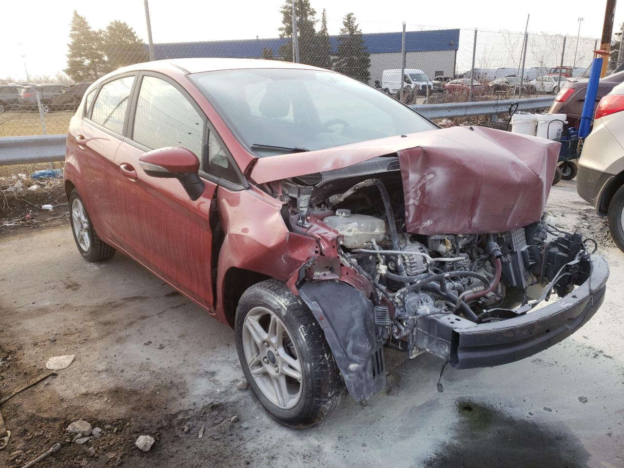 Photo 1 from auction – 2019 FORD FIESTA SE with VIN 3FADP4EJ4KM165500