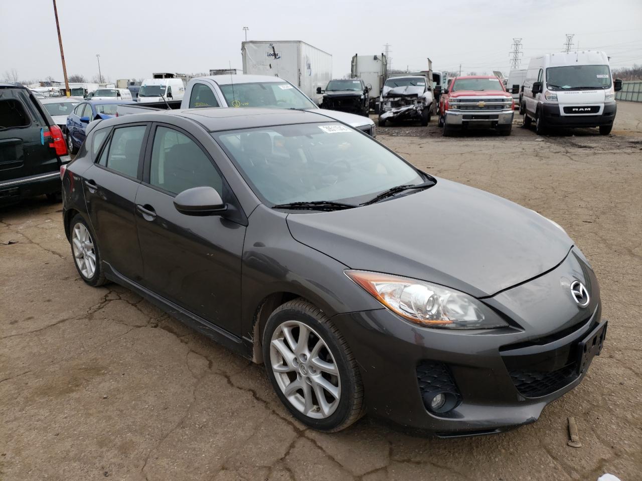 MAZDA 3 S 2012 with VIN JM1BL1L60C1510420 - Photo from auction
