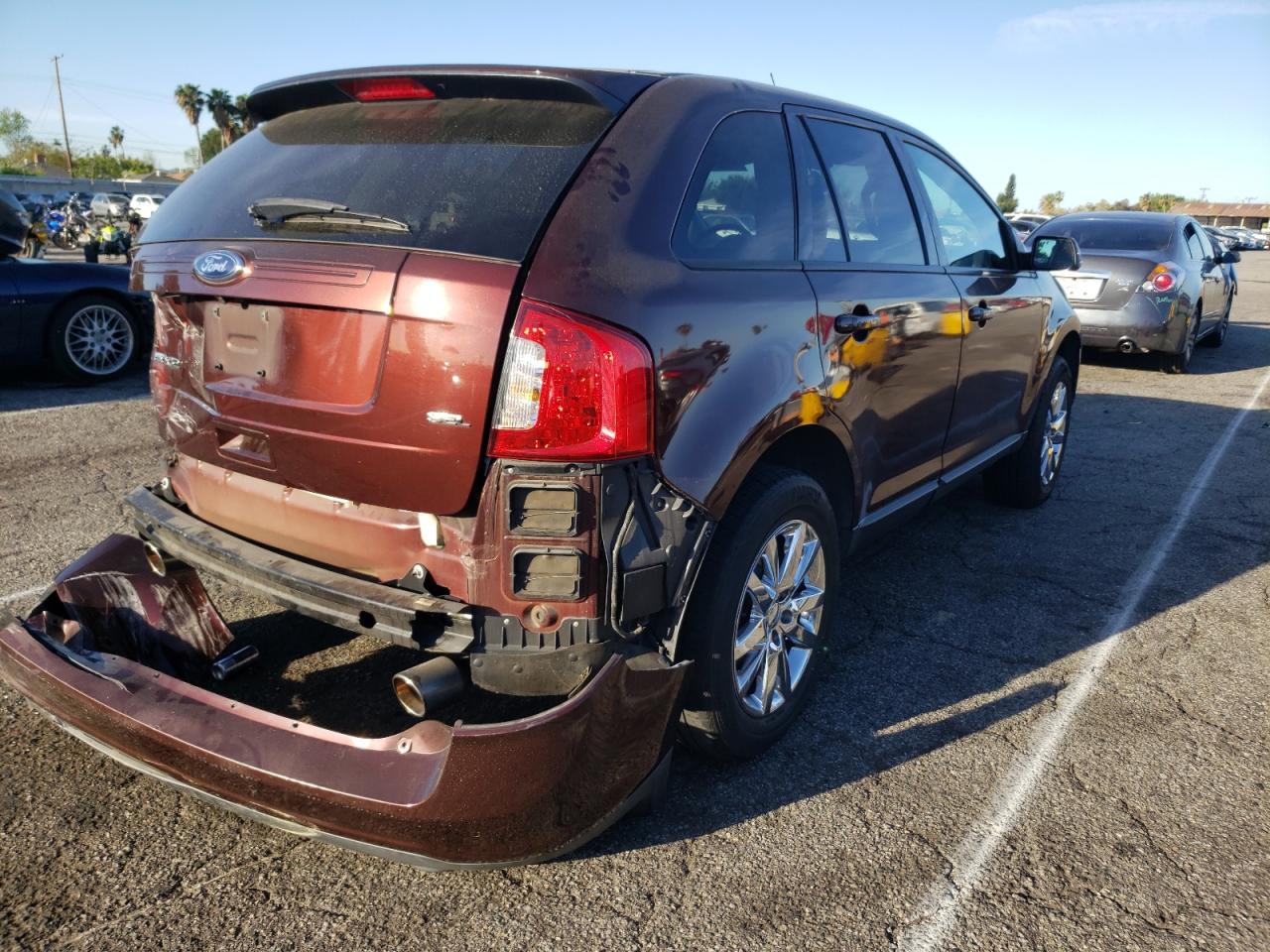 Photo 4 from auction – 2012 FORD EDGE SEL with VIN 2FMDK3JC0CBA27428