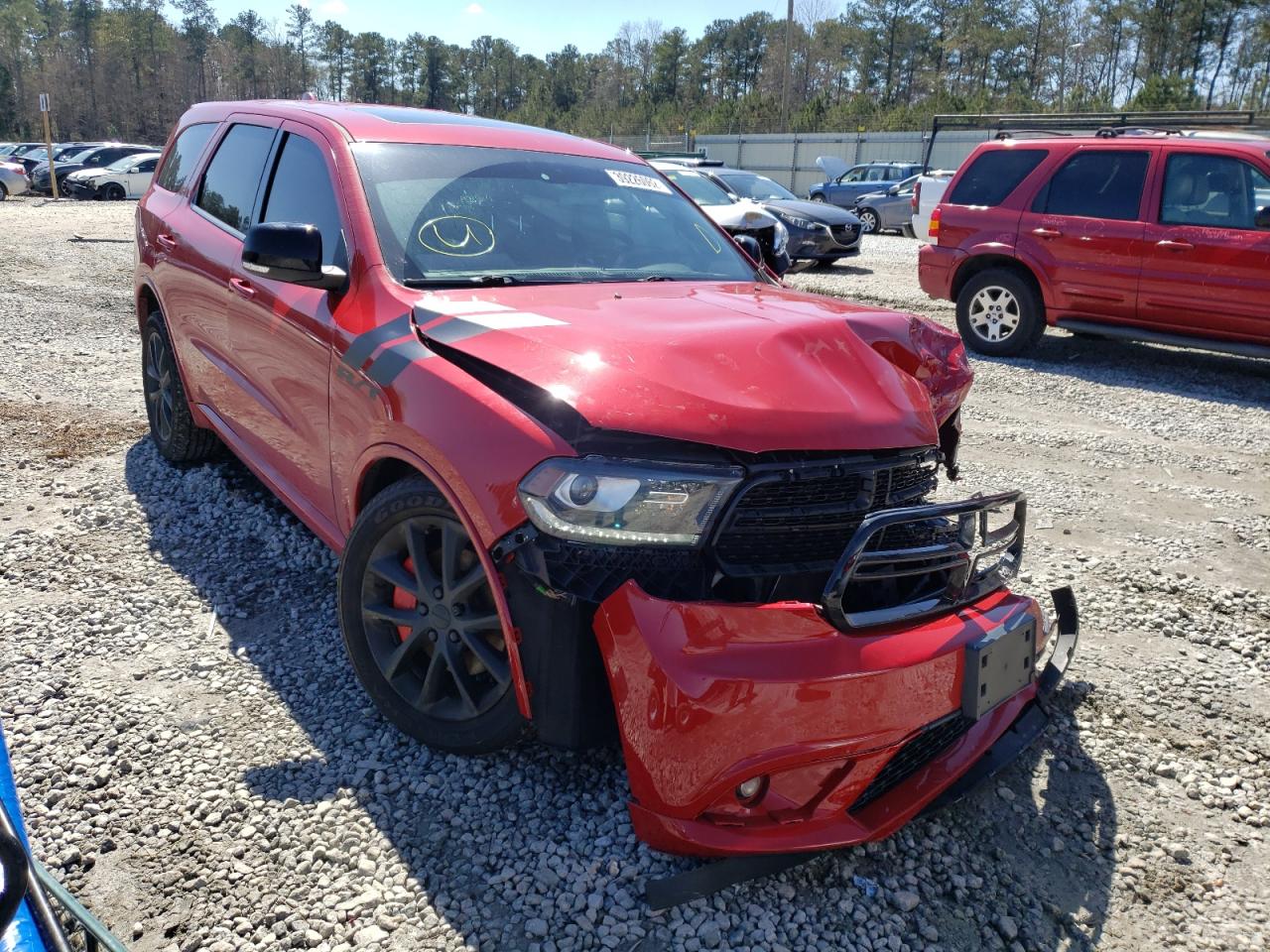 DODGE DURANGO R/ 2017 with VIN 1C4SDJCT9HC664896 - Photo from auction