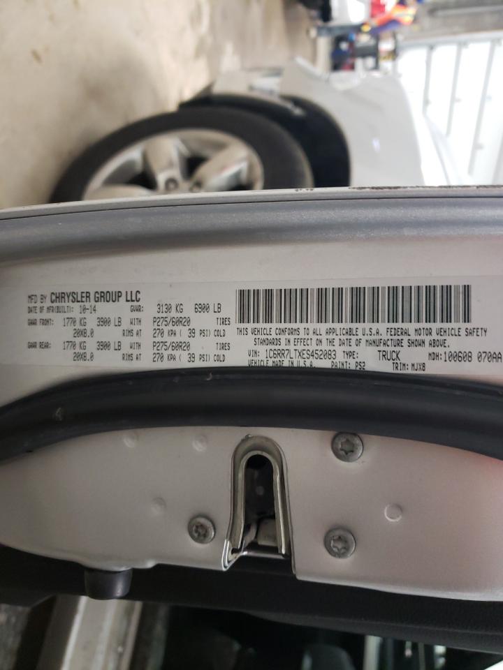 Photo 10 from auction – 2014 RAM 1500 SLT with VIN 1C6RR7LTXES452083
