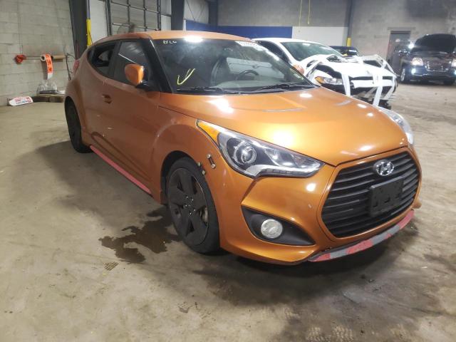 HYUNDAI VELOSTER T 2015 with VIN KMHTC6AE4FU238934 - Photo from auction