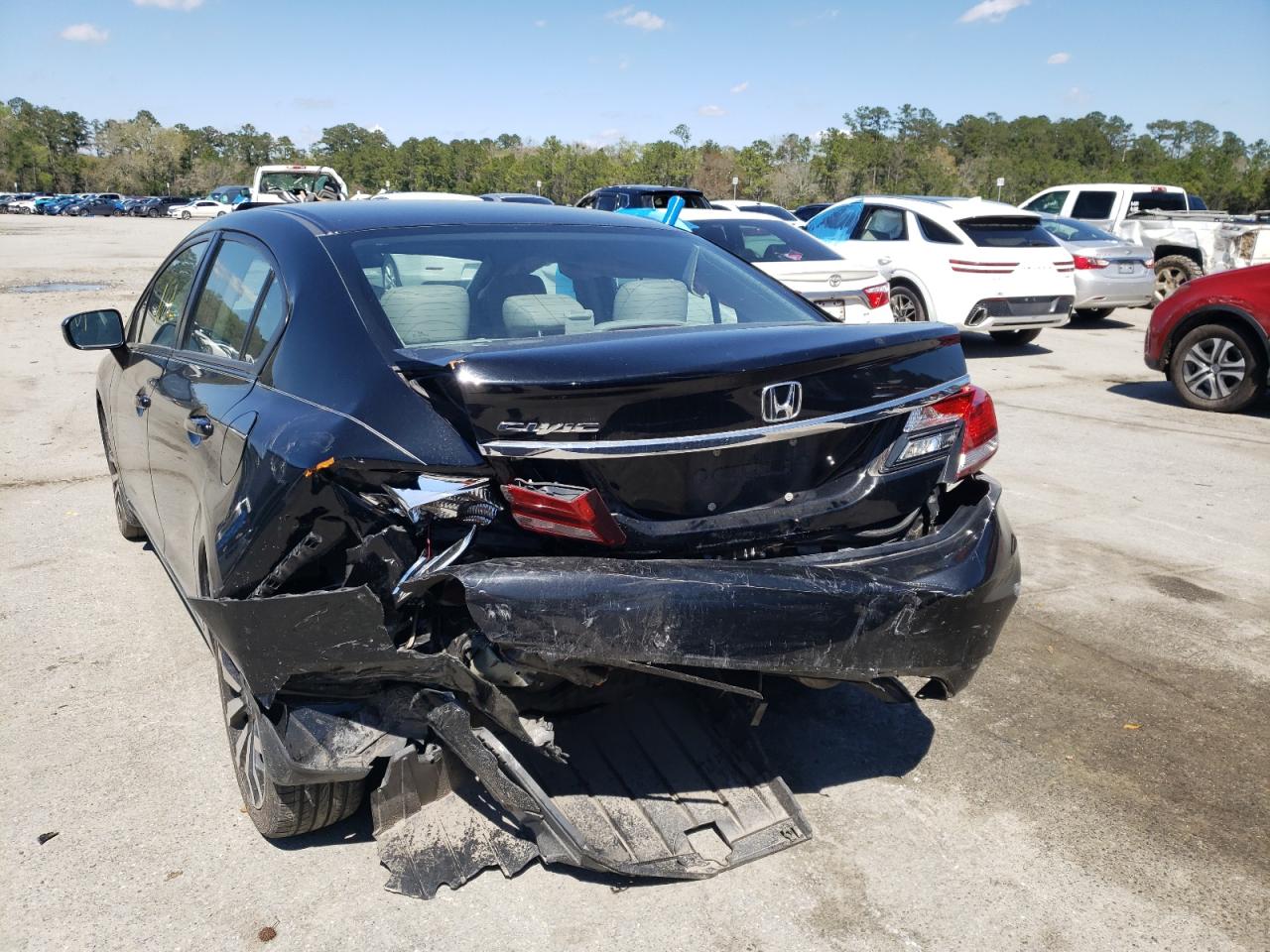 Photo 9 from auction – 2015 HONDA CIVIC EXL with VIN 19XFB2F9XFE013991