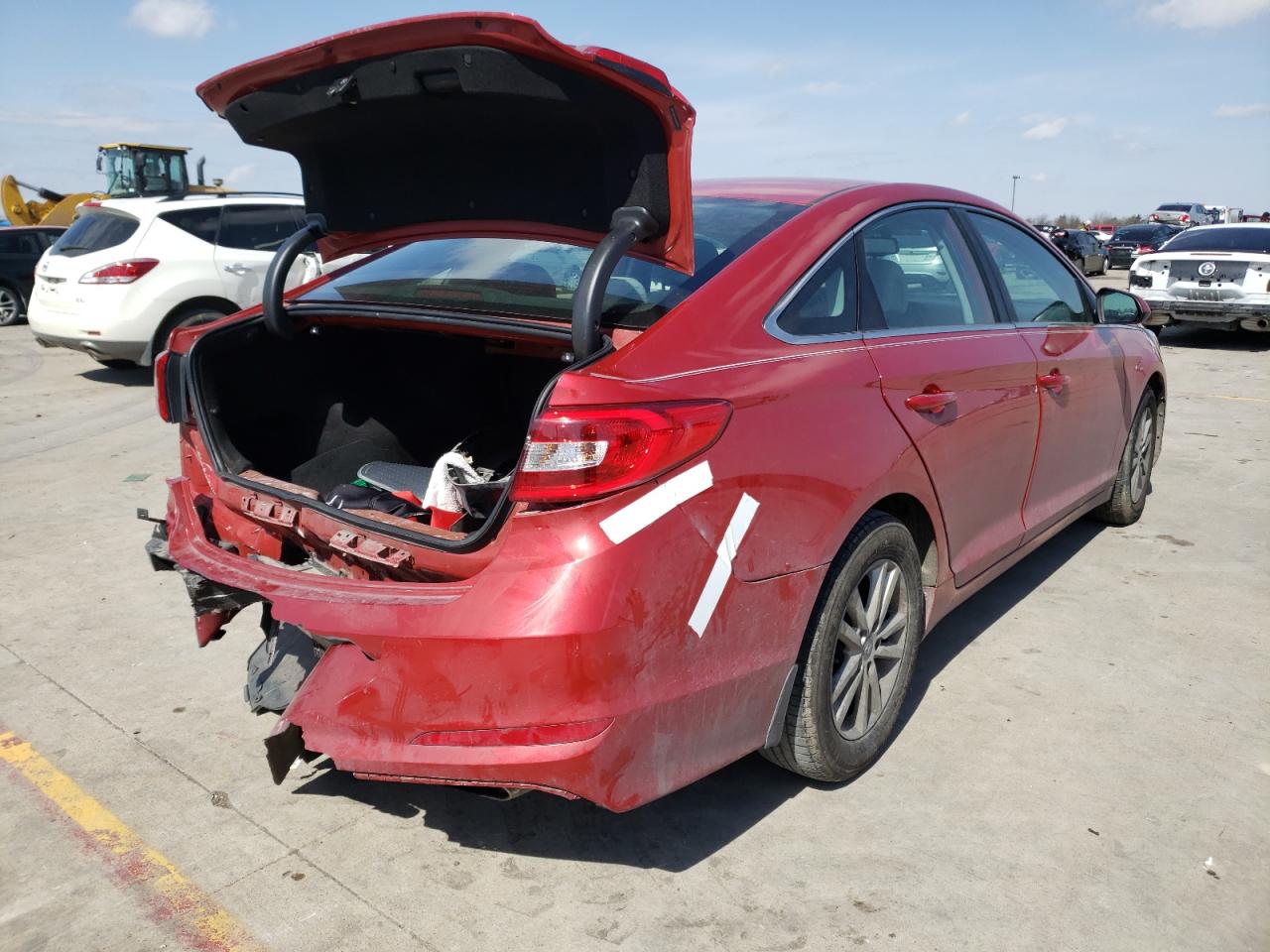 Photo 4 from auction – 2017 HYUNDAI SONATA SE with VIN 5NPE24AF4HH480407