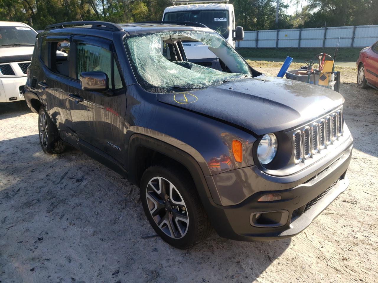 JEEP RENEGADE L 2017 with VIN ZACCJBBB2HPF39892 - Photo from auction