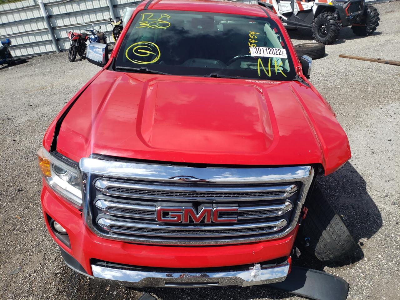 Photo 7 from auction – 2016 GMC CANYON SLT with VIN 1GTG5DE39G1301087