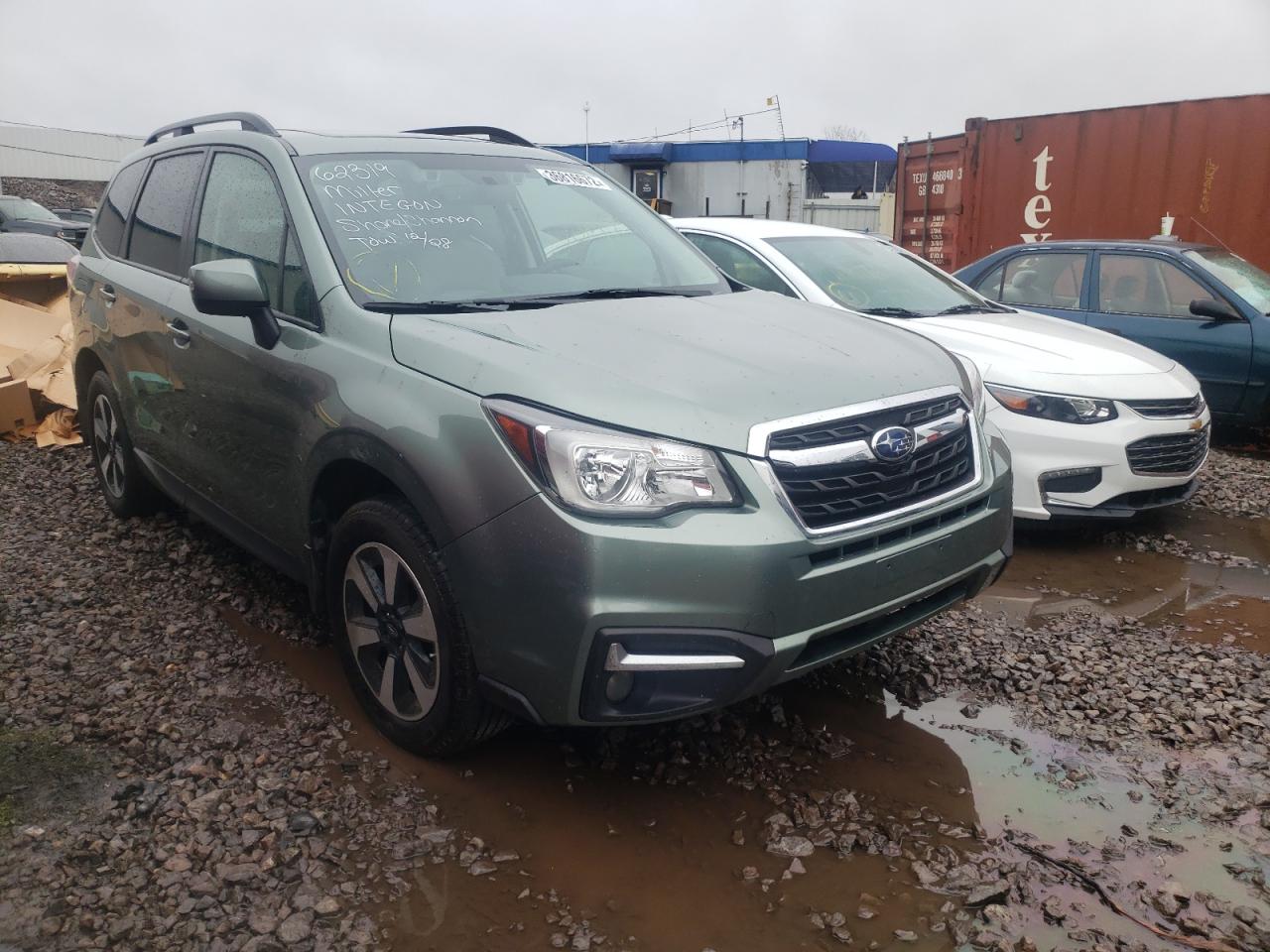 SUBARU FORESTER 2 2018 with VIN JF2SJAGC8JH418175 - Photo from auction