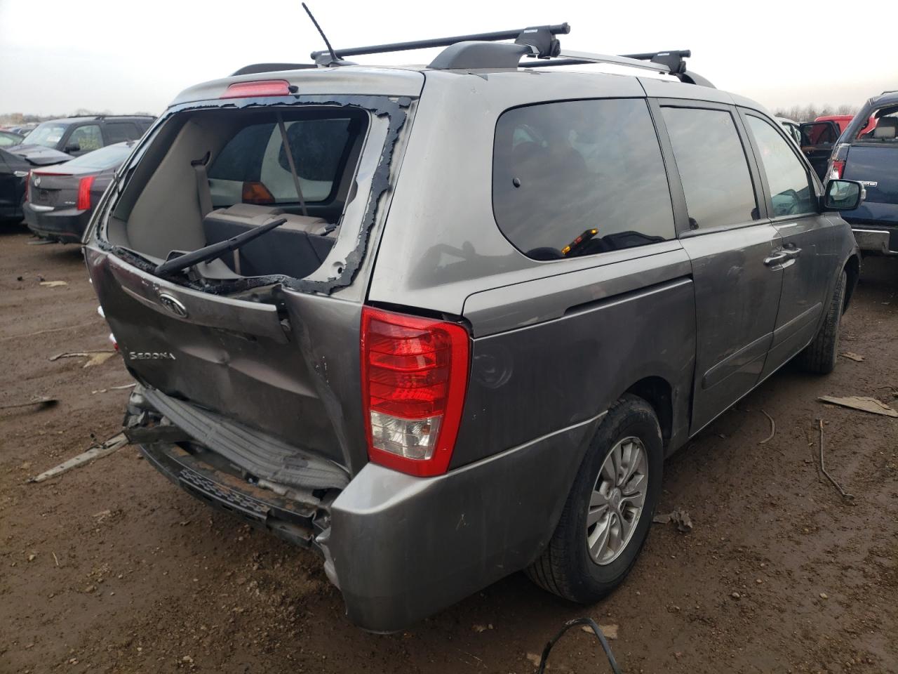 Photo 4 from auction – 2011 KIA SEDONA LX with VIN KNDMG4C79B6381344