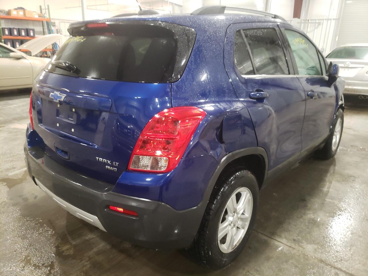 Photo 4 from auction – 2015 CHEVROLET TRAX 1LT with VIN 3GNCJRSBXFL192477
