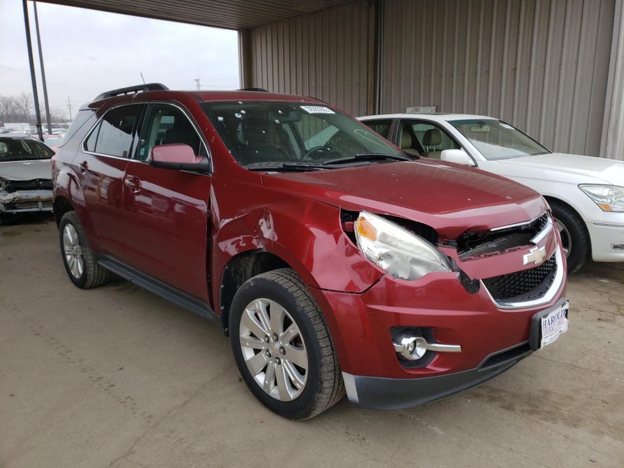 CHEVROLET EQUINOX LT 2011 with VIN 2CNFLNE59B6362904 - Photo from auction