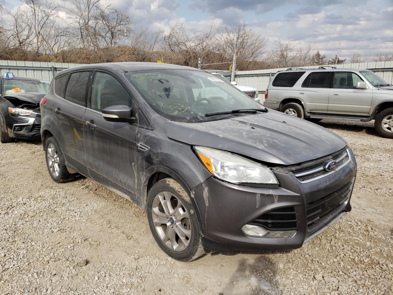 FORD ESCAPE SEL 2013 with VIN 1FMCU9HX2DUA23524 - Photo from auction