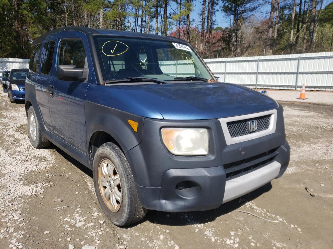 HONDA ELEMENT EX 2006 with VIN 5J6YH18636L009951 - Photo from auction