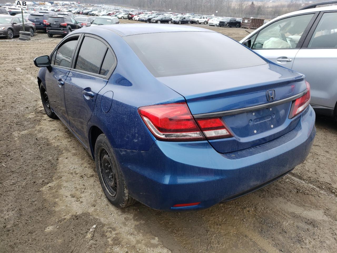 Photo 3 from auction – 2015 HONDA CIVIC LX with VIN 19XFB2E5XFE026397