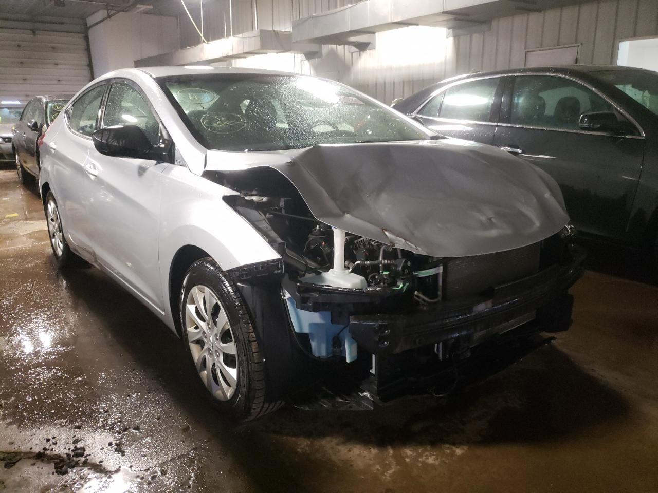 HYUNDAI ELANTRA GL 2012 with VIN 5NPDH4AE6CH078432 - Photo from auction