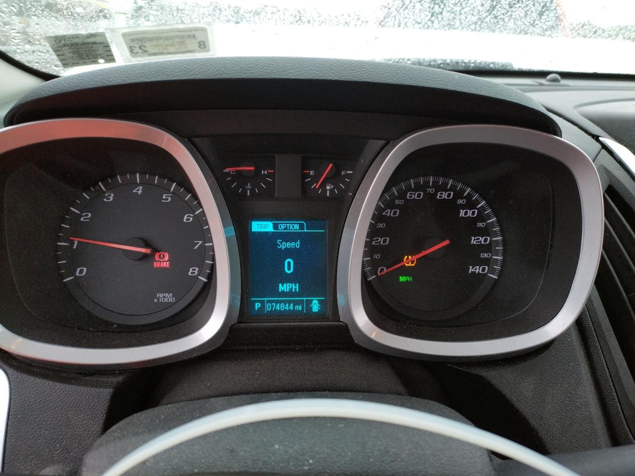 Photo 8 from auction – 2016 CHEVROLET EQUINOX LT with VIN 2GNALCEK2G1173502