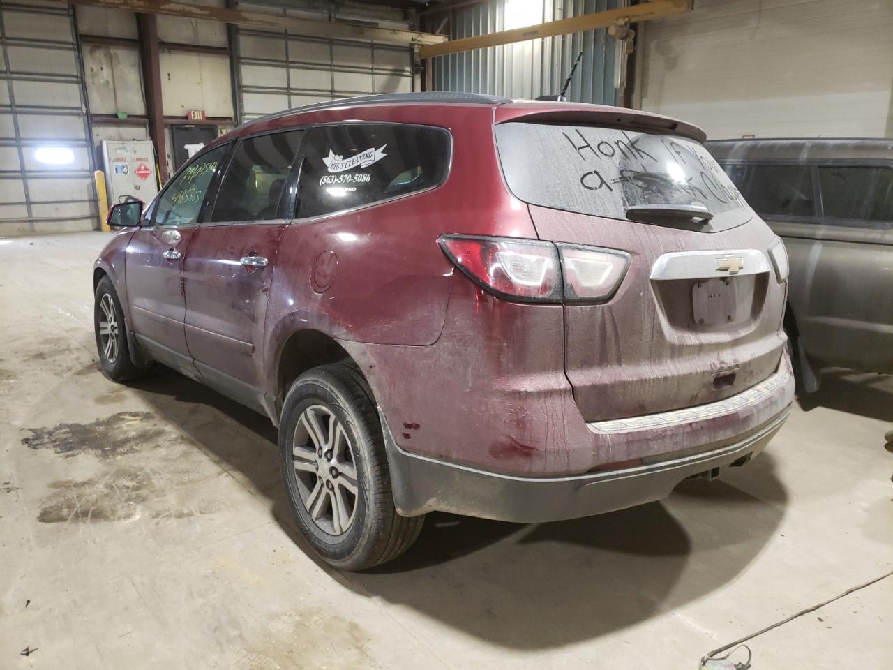 Photo 3 from auction – 2016 CHEVROLET TRAVERSE with VIN 1GNKRHKD3GJ239602