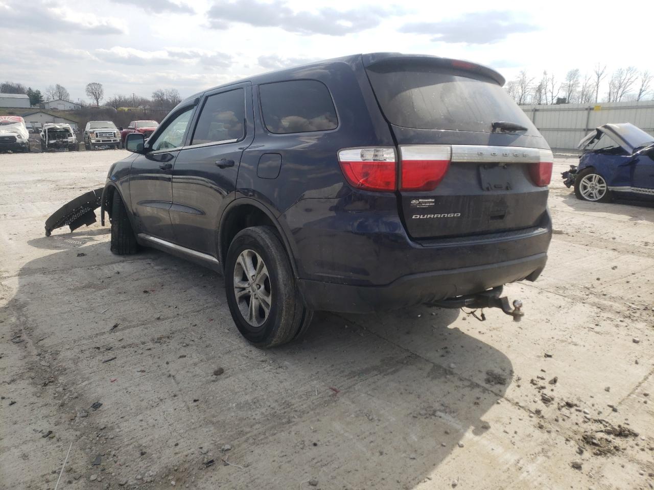 Photo 3 from auction – 2012 DODGE DURANGO SX with VIN 1C4RDHAG9CC266660