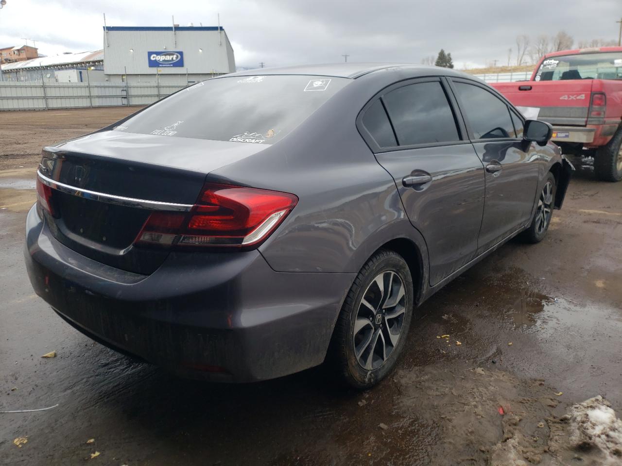 Photo 4 from auction – 2015 HONDA CIVIC EX with VIN 2HGFB2F83FH512516